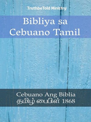 cover image of Bibliya sa Cebuano Tamil